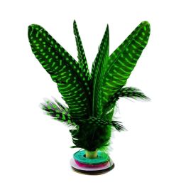 2 Pcs High-grade Feather Kick Shuttlecock Chinese Jianzi Sport Jade GREEN