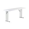 6 FT Plastic Folding Table