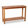 Eucalyptus Console Table; Natural