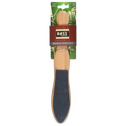 Bass Brushes - Foot File Bamboo Handle - 1 Each-CT