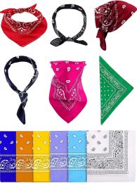 12 Pieces Unisex Print Head Wrap Scarf Wristband