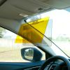 2 IN 1 Anti Glare Auto Sun Visor Day Night Driving HD Clip Sun Shield Blocker Anti Dazzle UV Filtering Shading Mirror