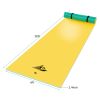 10 x 6 FT Floating Water Mat Foam Pad Lake Floats Lily Pad, 3-Layer XPE Water Pad with Storage Straps for Adults Outdoor Water Activities