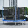 12FT TRAMPOLINE (STEEL TUBE; LADDER)