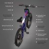 AOSTIRMOTOR 26" 1500W Electric Bike Fat Tire P7 48V 20AH Removable Lithium Battery for Adults S17-1500W