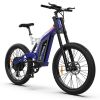 AOSTIRMOTOR 26" 1500W Electric Bike Fat Tire P7 48V 20AH Removable Lithium Battery for Adults S17-1500W