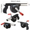 1pc Hand Crank Blowers; BBQ Manual Fan; Air Blower; Outdoor Cooking Barbecue Fire Bellows For Picnic Camping Stove Accessories