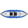 Inflatable Kayak Set with Paddle &amp; Air Pump; Portable Recreational Touring Kayak Foldable Fishing Touring Kayaks; Tandem 2 Person Kayak