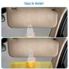 2 IN 1 Anti Glare Auto Sun Visor Day Night Driving HD Clip Sun Shield Blocker Anti Dazzle UV Filtering Shading Mirror