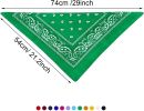 12 Pieces Unisex Print Head Wrap Scarf Wristband