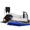 Inflatable Kayak Set with Paddle & Air Pump;  Portable Recreational Touring Kayak Foldable Fishing Touring Kayaks;  Tandem 2 Person Kayak