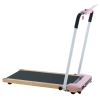 HP-P12 API electric treadmill; folding treadmill; LCD display screen and mat holder; Home Office Gym Stand; 2.25HP Electric; Wood Electric Treadmill w