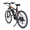 26\'\' Mountain Electric Bike for Adults Aluminum Alloy Frame 350W Motor 48V 12.8AH Removable Battery Shimano 7 Speed Suspension Fork for Various Road