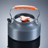 1pc Outdoor Cookware; Portable Pot Set Camping Cookware Equipment; Cassette Stove Kettle Camping Tableware 1600ml/54.1oz