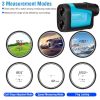 Professional Precision Laser Golf Rangefinder 656Yard 6X Magnification Distance Angle Speed Measurement