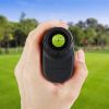 Professional Precision Laser Golf Rangefinder 656Yard 6X Magnification Distance Angle Speed Measurement