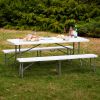 6 FT Plastic Folding Table