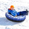 47in Inflatable Snow Tube Heavy Duty 0.6mm Thickness Winter Sled