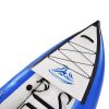 12ft 2 Person Inflatable Kayak Set with Paddle & Air Pump Fishing Kayak Foldable