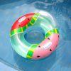 Two-color Watermelon Swimming Ring; Adult Swimming Ring Thick Portable Adult Swimming Ring Armpit Circle The Inner Diameter Width After Inflation Abou