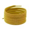 Weiou Manufacturer Top Seller Drop-Shipping Huaraches Yellow-Brown polyesters shoelaces with plastic tips