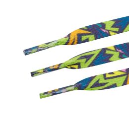 Weiou Manufacturer Hot Sale Support Mini Sample Order Sublimation Shoestring Differentiated Shoelaces for Trendy Shoes (Color: #3782	green, Length: 80CM)