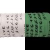 Weiou Wholesale Classical Flat Glow In the Dark Shoe Laces with Printed Black Japanese Letters Luminous Fluorescent Shoelaces