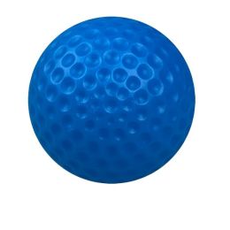 20pcs/pack Golf Hollow Practice Ball; Teaching Practice Ball (Color: Blue - Pack Of 20)