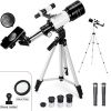 150X Zoom HD Star Moon Professional Astronomical Telescope; Space Monocular Powerful Binoculars; Long Range Night Vision Tourism