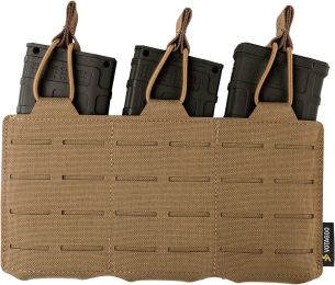 Single M4 Mag Pouch (Color: Tan, Style: Triple)