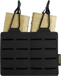 Single M4 Mag Pouch (Color: Black, Style: Double)