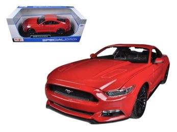 2015 Ford Mustang GT 5.0 1/18 Diecast Model Car *Special Edition* (Color: Red)