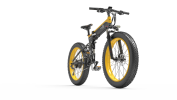 New Designer Bezior X1500 Full Suspension 1500W Motor 48V Electric Bike 26inch Wheel Foldable Dirt Ebike For Adult