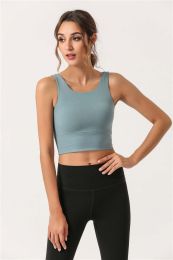 Yoga vest (Color: Green, size: L)