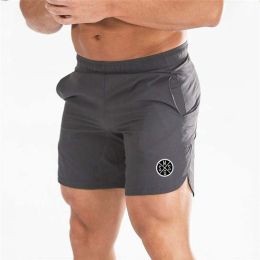 Muscle Wear Gym Shorts (Color: Grey, size: XL)