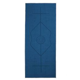 Yoga Towel Yoga Towel Rest Blanket (Color: Dark Blue)