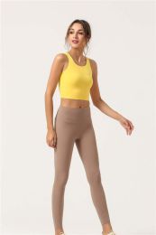 Yoga vest (Color: Yellow, size: M)