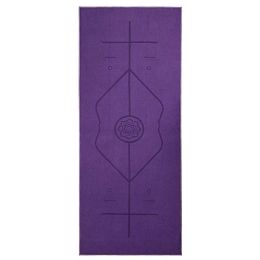 Yoga Towel Yoga Towel Rest Blanket (Color: Deep purple)