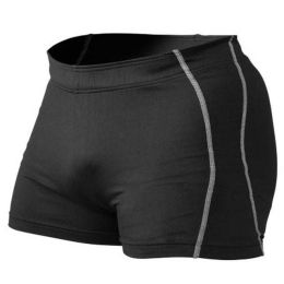 Tight Men Gym Shorts Bodybuilding (Color: Black, size: L)