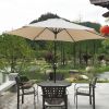 Outdoor Patio 9-Feet Market Table Umbrella