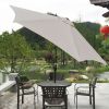 Outdoor Patio 9-Feet Market Table Umbrella