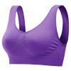 3 Pack Sport Bras For Women Seamless Wire free Bra Light Support Tank Tops For Fitness Workout Sports Yoga Sleep Wearing