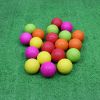 20pcs/pack Golf Hollow Practice Ball; Teaching Practice Ball