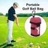 Lightweight Small Waist Bag Fanny Pack For Golf Ball Contrainer; Golf Accessories