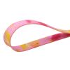 Weiou Multi Color Heat Transfer Printed New Fashionable Pink Flat Polyester Shoelaces Support LOGO and Length For Women's shoes