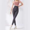 Fitness pants with waist and abdomen