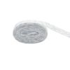 Weiou Brand New Flat Plastic Strings Flat Printed Jazzy White-Light Gray Color Shoelaces For Shoes