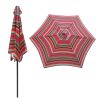 Outdoor Patio 9-Feet Market Table Umbrella