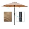 Outdoor Patio 9-Feet Market Table Umbrella