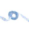 Weiou Manufacturer Custom Design Blue And White Shoelace Best Quality Flat shoelace for sneakers